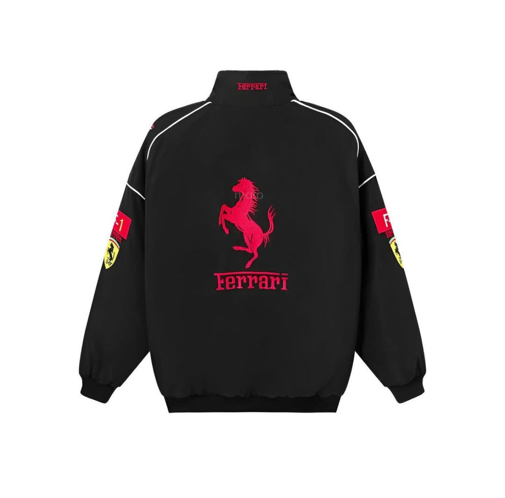 Ferrari F1 Racing Black Jacket