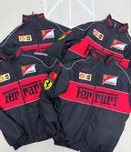 Ferrari F1 Racing Black Jacket