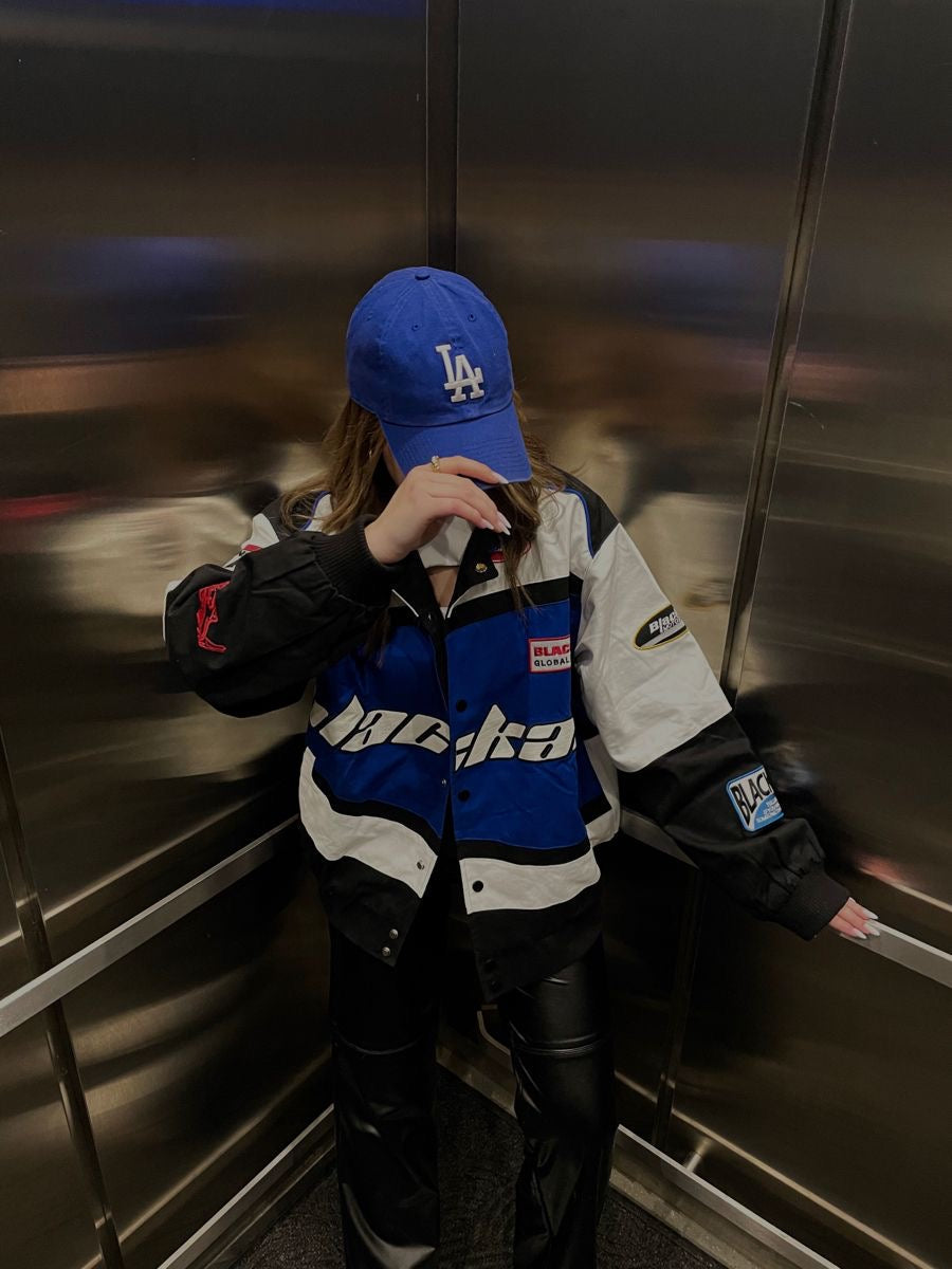 Black Air Blue Racing Jacket